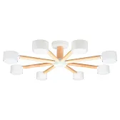 Люстра потолочная Arte Lamp Tenda GX53 96 Вт 15 кв.м (A1624PL-8WH)