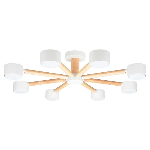 Люстра потолочная Arte Lamp Tenda GX53 96 Вт 15 кв.м (A1624PL-8WH)