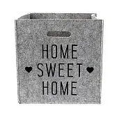 Органайзер для хранения Sweet Home 300х300х300 мм складной светло-серый