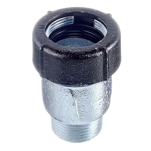 Соединитель Gebo Quick 1 НР(ш) чугунный оцинкованный (AK1/GBAK10) Соединитель Gebo Quick 1 НР(ш) чугунный оцинкованный (AK1/GBAK10)