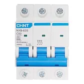 Автоматический выключатель модульный Chint NXB-63S 3P 50А тип C 4,5 кА 400 В (296832 Chint) Автоматический выключатель модульный Chint NXB-63S 3P 50А тип C 4,5 кА 400 В (296832 Chint)