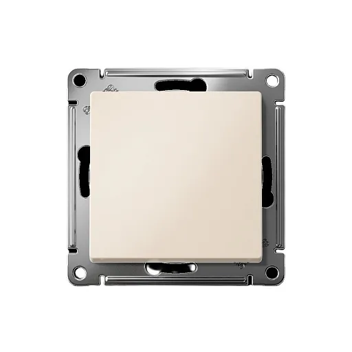Выключатель Systeme Electric AtlasDesign одноклавишный встраиваемый бежевый (ATN000211S)