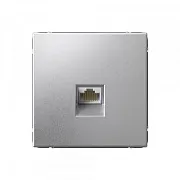 Розетка компьютерная Systeme Electric ArtGallery встраиваемая алюминий RJ45 (GAL000386) Розетка компьютерная Systeme Electric ArtGallery встраиваемая алюминий RJ45 (GAL000386)