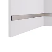 Декоративная рейка из экополимера 30х10х3000 мм Cosca Decor RX010-452 хром матовый Декоративная рейка из экополимера 30х10х3000 мм Cosca Decor RX010-452 хром матовый