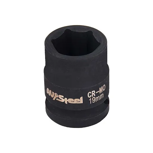 Головка торцевая ударная AV Steel 1/2х19 мм шестигранная (AV-720019)