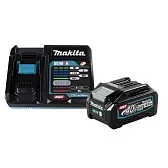 Аккумулятор Makita XGT 40В 4Ач Li-Ion с зарядным устройством в комплекте (191J67-0) Аккумулятор Makita XGT 40В 4Ач Li-Ion с зарядным устройством в комплекте (191J67-0)
