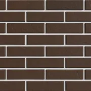 Клинкерная плитка для фасада BestPoint Classic Terra (32 шт.=0,5 кв.м) коричневая 245х65х8,5 мм