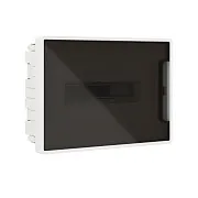 Щит распределительный встраиваемый DKC Frame ЩРВ-П пластиковый IP40 224,4х311,4х101 мм 12 модулей непрозрачная дверь (F12B1WDDIY)