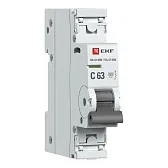 Автоматический выключатель модульный EKF PROxima ВА 47-63N 1P 63А тип C 6 кА 230 В (M636163C) Автоматический выключатель модульный EKF PROxima ВА 47-63N 1P 63А тип C 6 кА 230 В (M636163C)