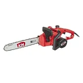 Пила цепная электрическая КМ ЕCS-1801/16 1800 Вт 16" шаг 3/8" паз 1,3 мм 57 звеньев Пила цепная электрическая КМ ЕCS-1801/16 1800 Вт 16" шаг 3/8" паз 1,3 мм 57 звеньев