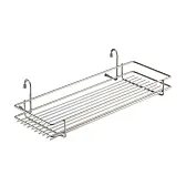 Полка на рейлинг короткая широкая 450х220х105 мм хром (MX-060) Полка на рейлинг короткая широкая 450х220х105 мм хром (MX-060)