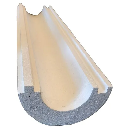 Теплоизоляция для труб Knauf Therm Скорлупа 110х50х1000 мм белая (1 шт.) Теплоизоляция для труб Knauf Therm Скорлупа 110х50х1000 мм белая (1 шт.)