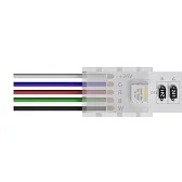 Коннектор для светодиодной ленты SMD 5050 RGB Arte Lamp Strip-Accessories (A30-12-RGBW) 24 В IP20 Коннектор для светодиодной ленты SMD 5050 RGB Arte Lamp Strip-Accessories (A30-12-RGBW) 24 В IP20