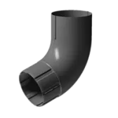 Docke STAL PREMIUM Колено 72° D90 (Графит 7024)