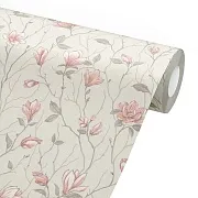 Обои компакт-винил на флизелиновой основе Euro Decor Магнолия 7358-24 (1,06х10,05 м)