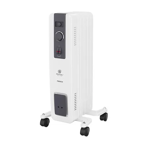 Обогреватель масляный Royal Clima Fresco 1500 Вт 7 секций (ROR-FR7-1500M) Обогреватель масляный Royal Clima Fresco 1500 Вт 7 секций (ROR-FR7-1500M)