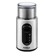 Кофемолка электрическая Kitfort КТ-748 серебро/черная Кофемолка электрическая Kitfort КТ-748 серебро/черная