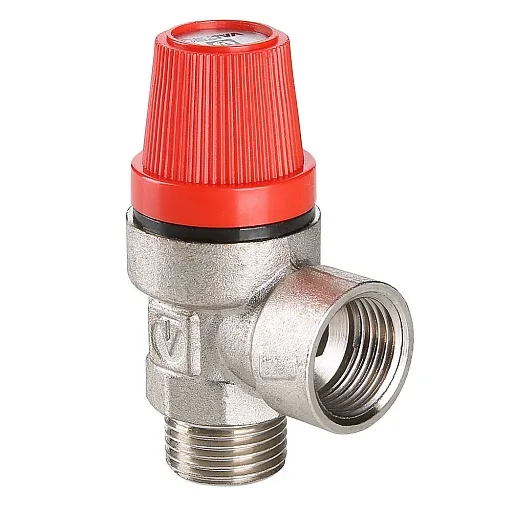 Клапан предохранительный Valtec 1/2 ВН(г) х 1/2 НР(ш) 3 бар для систем отопления 120 °С (VT.496.N.0430) Клапан предохранительный Valtec 1/2 ВН(г) х 1/2 НР(ш) 3 бар для систем отопления 120 °С (VT.496.N.0430)