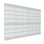 Секция заборная 3D Medium 1730х2500 мм d4 мм ячейка 55х200 мм зеленая RAL 6005 Grand Line