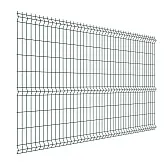 Секция заборная 3D Medium 1730х2500 мм d4 мм ячейка 55х200 мм зеленая RAL 6005 Grand Line Секция заборная 3D Medium 1730х2500 мм d4 мм ячейка 55х200 мм зеленая RAL 6005 Grand Line