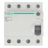 УЗО Systeme Electric City9 Set ВДТ 63А 3P+N тип AC 300 мА 6 кА (C9R66463) УЗО Systeme Electric City9 Set ВДТ 63А 3P+N тип AC 300 мА 6 кА (C9R66463)