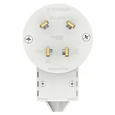 Вилка силовая прямая переносная Systeme Electric Blanca с заземлением 3Р+N 32 А 440 В IP20 белая (BLNSV003241) Вилка силовая прямая переносная Systeme Electric Blanca с заземлением 3Р+N 32 А 440 В IP20 белая (BLNSV003241)