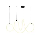 Люстра светодиодная подвесная Arte Lamp Klimt 55 Вт 3000К 26 кв.м (A2850SP-80BK) Люстра светодиодная подвесная Arte Lamp Klimt 55 Вт 3000К 26 кв.м (A2850SP-80BK)
