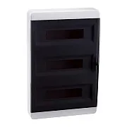 Щит распределительный навесной КЭАЗ OptiBox ЩРН пластиковый IP41 535х398х102 мм 54 модуля (117935) Щит распределительный навесной КЭАЗ OptiBox ЩРН пластиковый IP41 535х398х102 мм 54 модуля (117935)