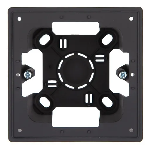 Коробка монтажная Simon 24 Harmonie одноместная накладная графит (2400751-038) Коробка монтажная Simon 24 Harmonie одноместная накладная графит (2400751-038)