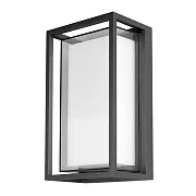 Светильник светодиодный фасадный настенный Arte Lamp Menkar черный 3000-5000К 12 Вт IP54 (A1332AL-1BK)