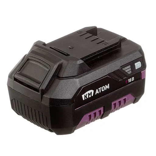 Аккумулятор КМ АТОМ 18 В 4Ач Li-Ion (BLI-18/4.1)