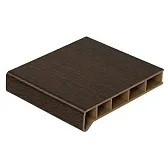 Подоконник ПВХ Moeller LD-S 30 400х2000х22 мм покрытие Elesgo венге матовый Подоконник ПВХ Moeller LD-S 30 400х2000х22 мм покрытие Elesgo венге матовый
