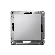 Выключатель Systeme Electric AtlasDesign одноклавишный встраиваемый алюминий (ATN000311S) Выключатель Systeme Electric AtlasDesign одноклавишный встраиваемый алюминий (ATN000311S)