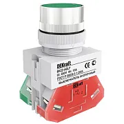 Кнопка плоская Dekraft ВK-22 ABLF D22 660 В IP54 без фиксации зеленая (25013DEK) Кнопка плоская Dekraft ВK-22 ABLF D22 660 В IP54 без фиксации зеленая (25013DEK)