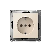 Розетка Systeme Electric AtlasDesign встраиваемая бежевая с заземлением (ATN000243S) Розетка Systeme Electric AtlasDesign встраиваемая бежевая с заземлением (ATN000243S)