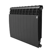 Радиатор биметаллический Royal Thermo BiLiner B 500 мм 10 секций 1" боковое подключение черный Радиатор биметаллический Royal Thermo BiLiner B 500 мм 10 секций 1" боковое подключение черный