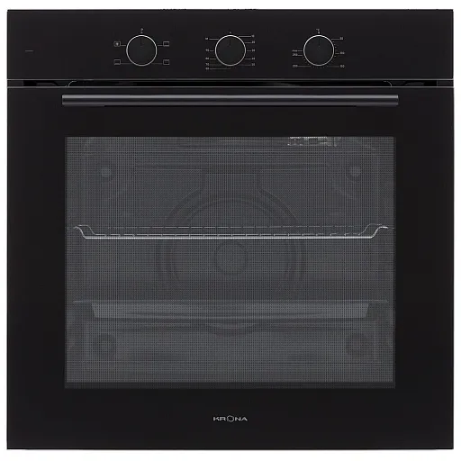 Духовой шкаф электрический встраиваемый Krona Element 60 BL/BL 595 мм черный Духовой шкаф электрический встраиваемый Krona Element 60 BL/BL 595 мм черный
