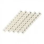 Маркеры для клемм JXB-ST 2,5 EKF PROxima с нумерацией 1-50 (100 шт.) (zb-st-2.5-1-50) Маркеры для клемм JXB-ST 2,5 EKF PROxima с нумерацией 1-50 (100 шт.) (zb-st-2.5-1-50)