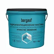Мастика гидроизоляционная акриловая Bergauf Hydro-Tec Membrane 7 кг Мастика гидроизоляционная акриловая Bergauf Hydro-Tec Membrane 7 кг