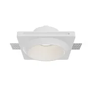 Светильник встраиваемый GU10 белый 10 Вт IP20 Technical Gyps Modern (DL124-GU10-01-TRS-W)