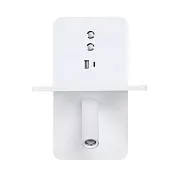 Бра Arte Lamp Bess светодиодное 10 Вт 220 В белое 3000К IP20 (A7453AP-1WH) Бра Arte Lamp Bess светодиодное 10 Вт 220 В белое 3000К IP20 (A7453AP-1WH)