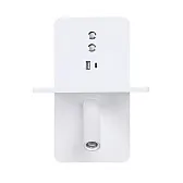 Бра Arte Lamp Bess светодиодное 10 Вт 220 В белое 3000К IP20 (A7453AP-1WH) Бра Arte Lamp Bess светодиодное 10 Вт 220 В белое 3000К IP20 (A7453AP-1WH)