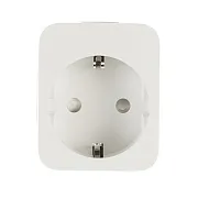 Умная розетка Gauss Smart Home (5510122) белая с заземлением