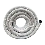 Труба дренажная двустенная гофрированная ДГТД (ДСГТ)-ПНД d110/94,2 мм SN4 с перфорацией в фильтре бухта 50 м