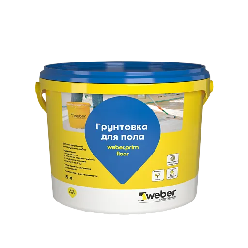 Грунтовка для пола Weber.prim floor 10 л Грунтовка для пола Weber.prim floor 10 л