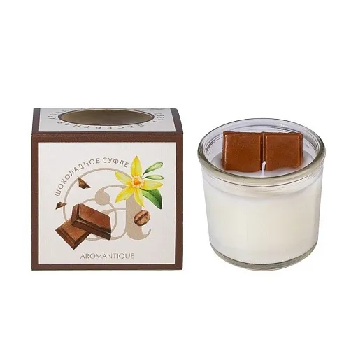 Свеча ароматическая Aromantique Шоколадное суфле 60 г