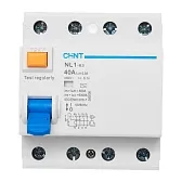УЗО Chint NL1-63 40А 3P+N тип AC 300 мА 6 кА (200230) УЗО Chint NL1-63 40А 3P+N тип AC 300 мА 6 кА (200230)