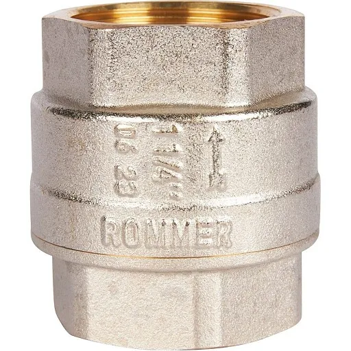 Клапан обратный Rommer 1 1/4 ВР(г) х 1 1/4 ВР(г) (RVC-0001-000032)