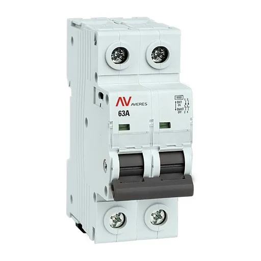 Выключатель нагрузки EKF Averes AVN 2P 63А 230 В на DIN-рейку (avn-2-63-av) Выключатель нагрузки EKF Averes AVN 2P 63А 230 В на DIN-рейку (avn-2-63-av)