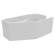 Ванна акриловая Abber 160х90 см правая с ножками (AB9505 R)